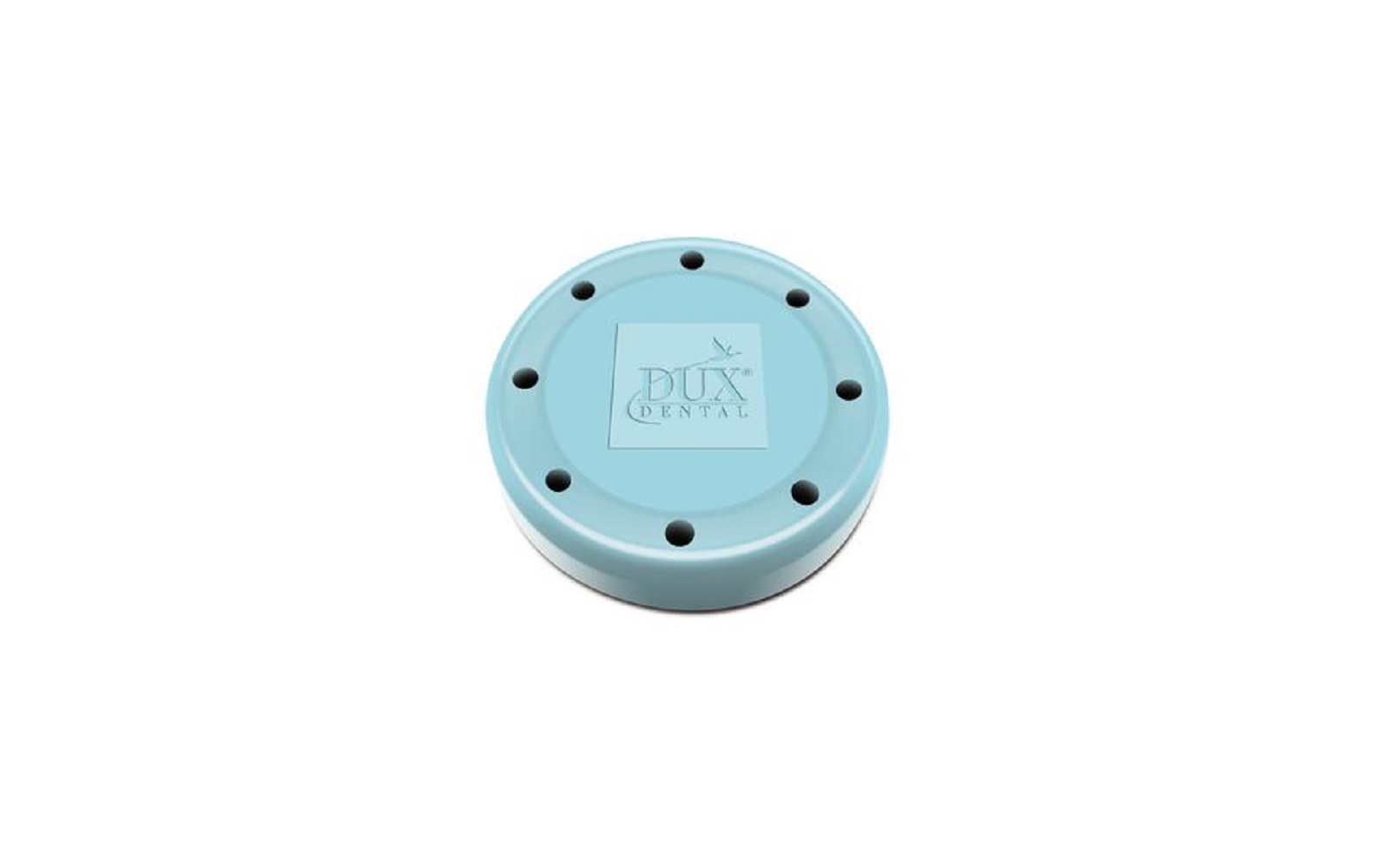 Magnetic bur blocks - 8 holes fg/hp/ra, sky blue