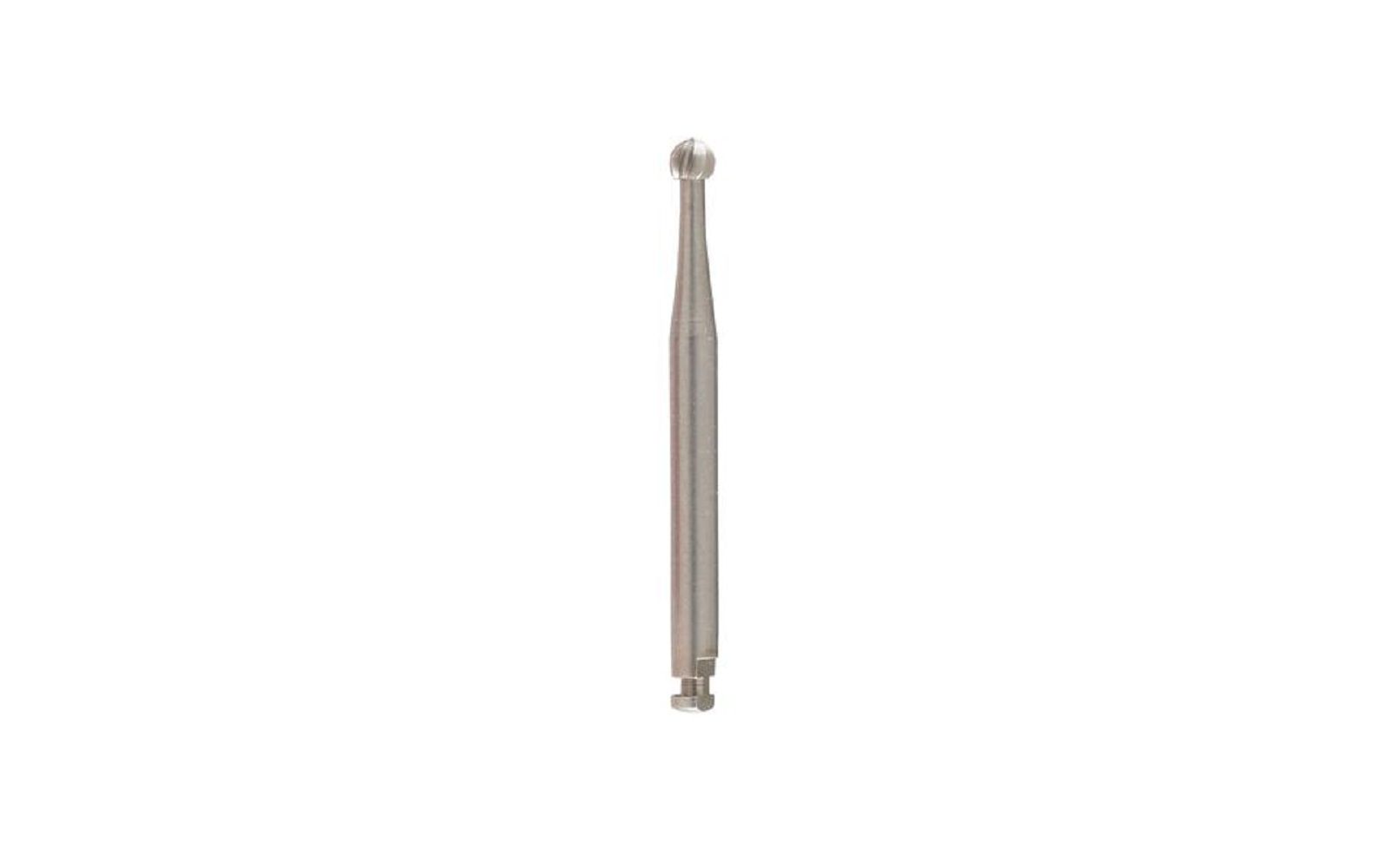 Miltex® steel surgical burs – ra extra long/surgical, round, 6/pkg -round, # 8, 2. 3 mm diameter