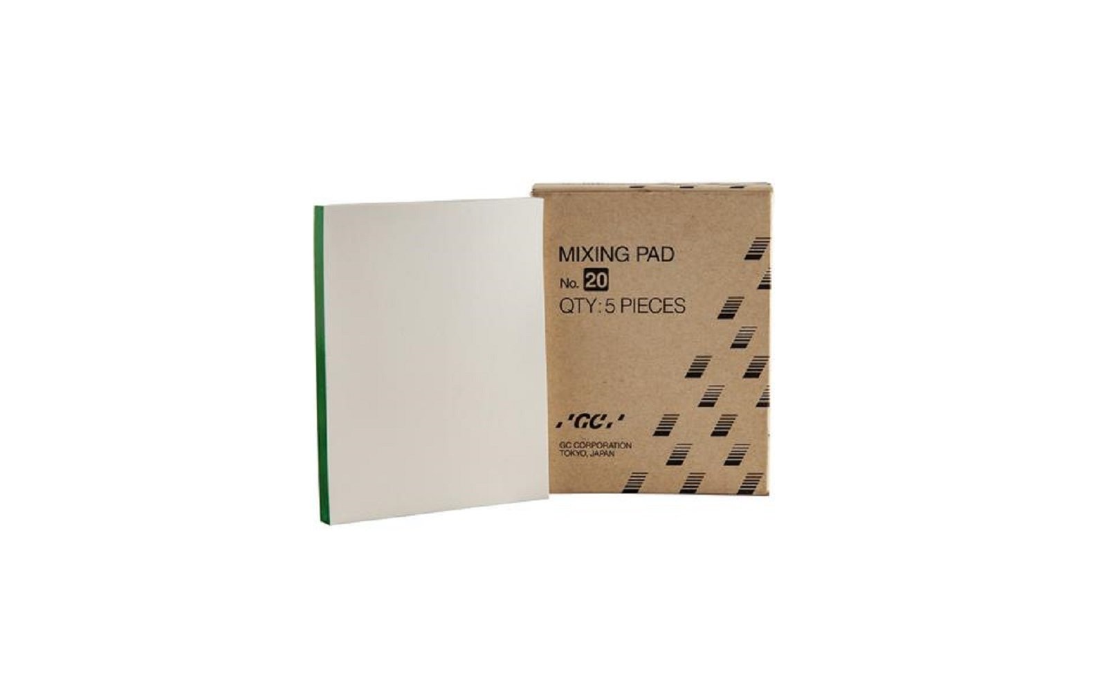 Mixing pads – no. 20, 3" x 4", 5/pkg