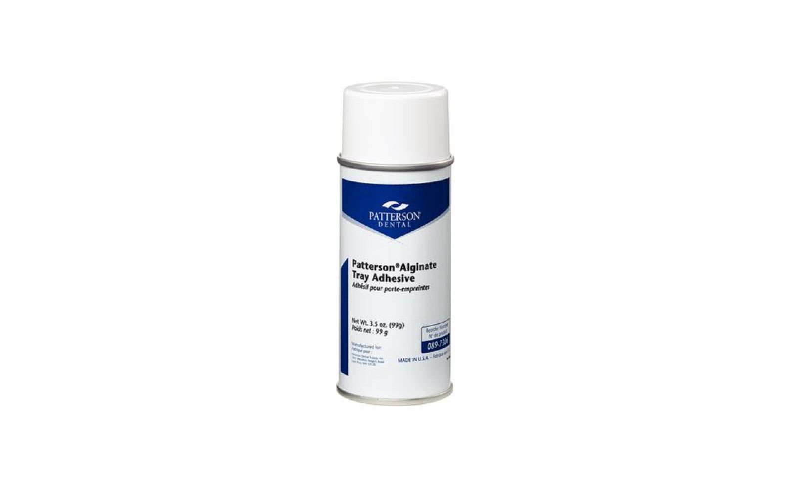 Patterson® alginate tray adhesive – aerosol, 3. 5 oz