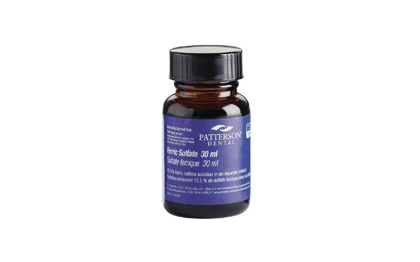 Patterson® ferric sulfate 15. 5% retraction liquid