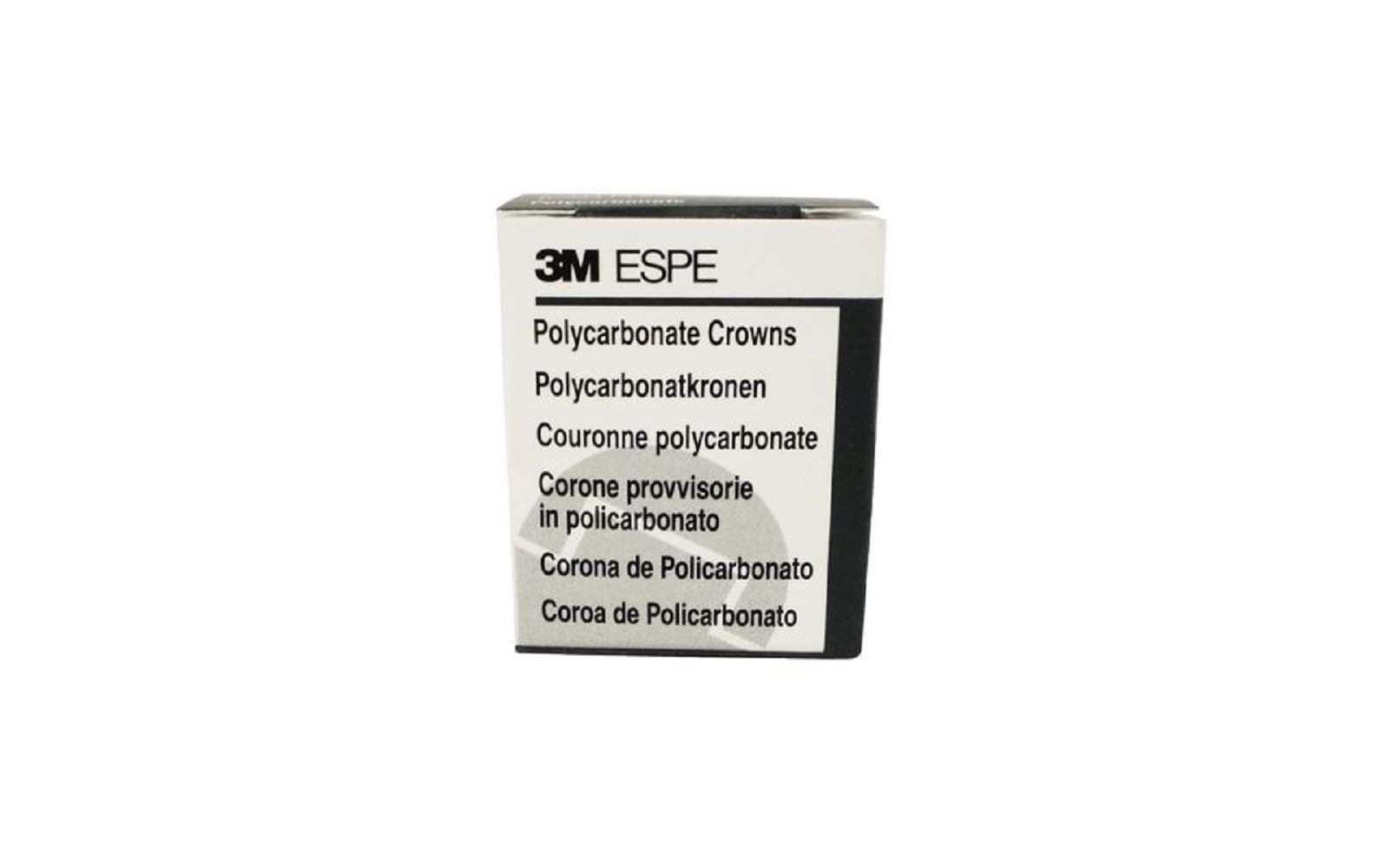 Polycarbonate prefabricated crown refill, 5/pkg - 3m