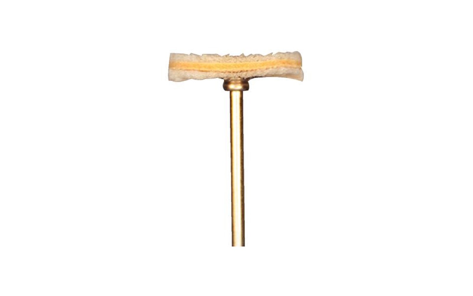 Shp polishing brush with chamois center, 22mm, pkg/6