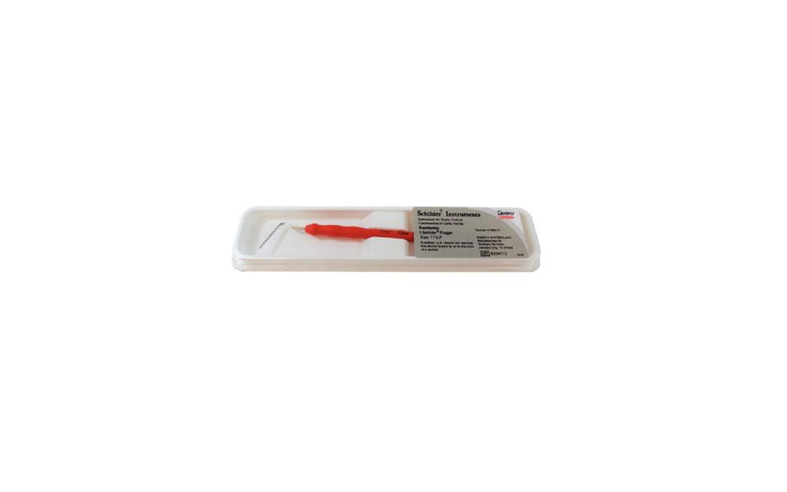 Schilder heat carriers and pluggers – 25 mm posterior, 1/pkg - dentsply maillefer