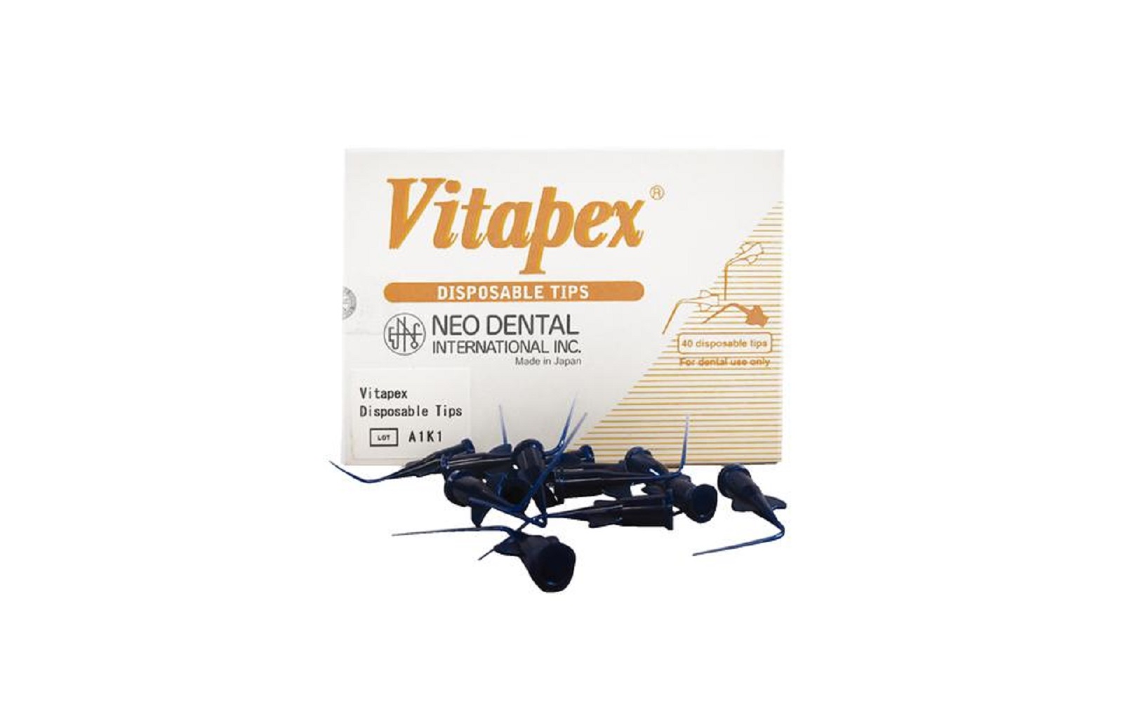 Vitapex® disposable tips, 40/pkg