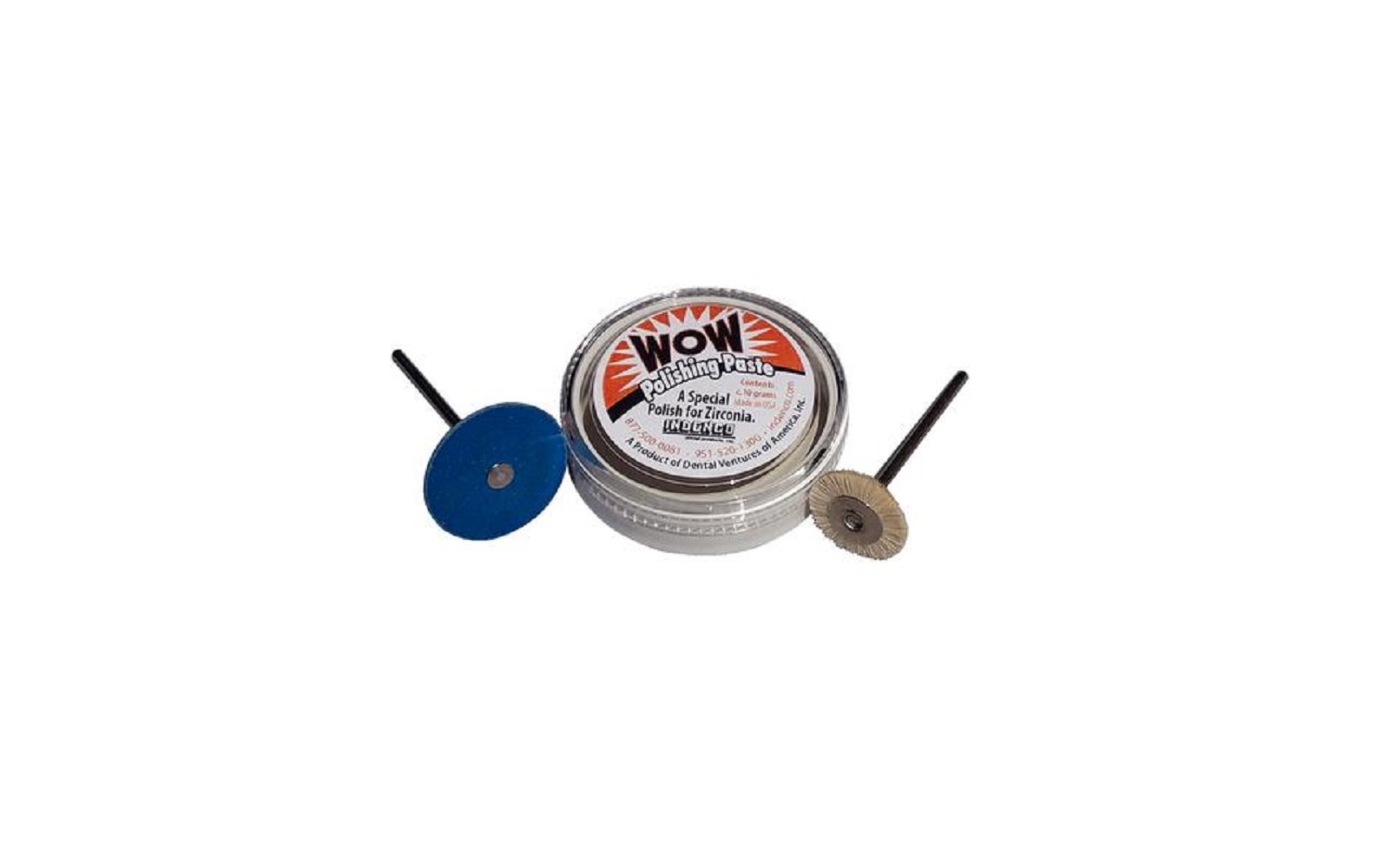 Wow polishing paste for zirconia – kit