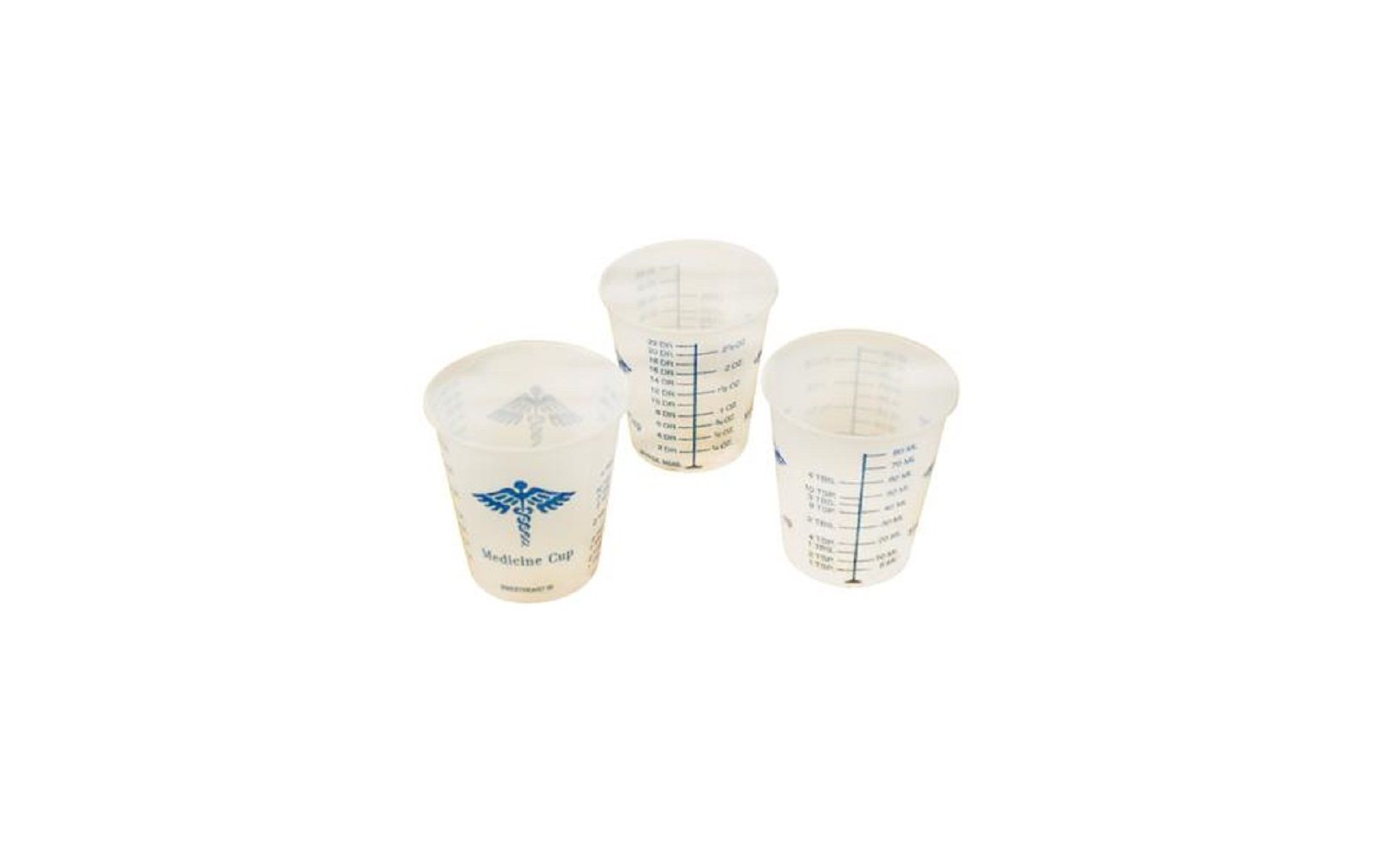 Wax-coated mixing cups – 3 oz disposable, white, 100/pkg