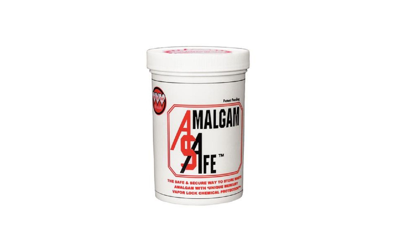 Amalgam safe™ storage container