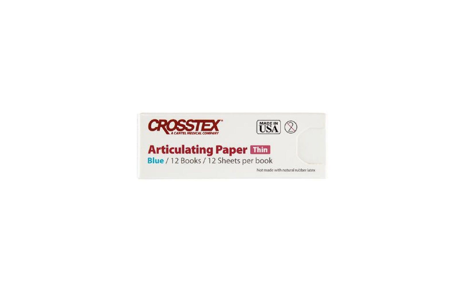 Articulating paper – standard, 12 sheets/book - crosstex international