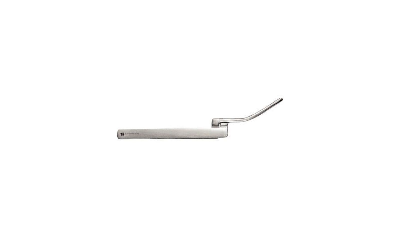 Articulating paper forceps – curved and serrated