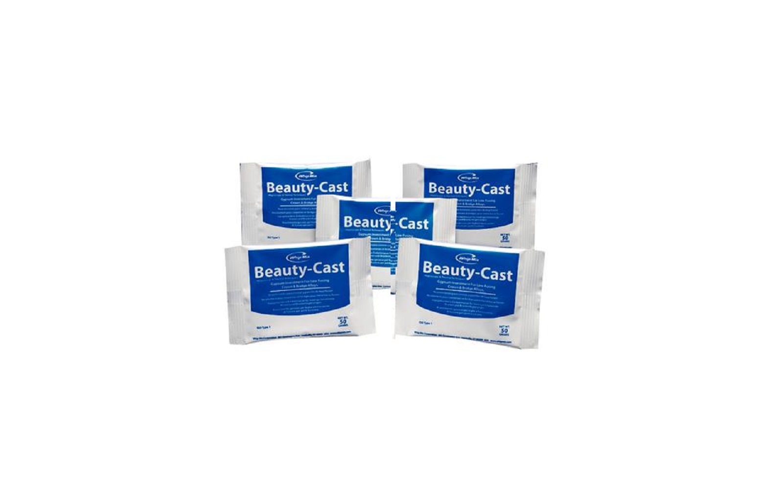 Beauty-cast preweighed packets - whip-mix corporation