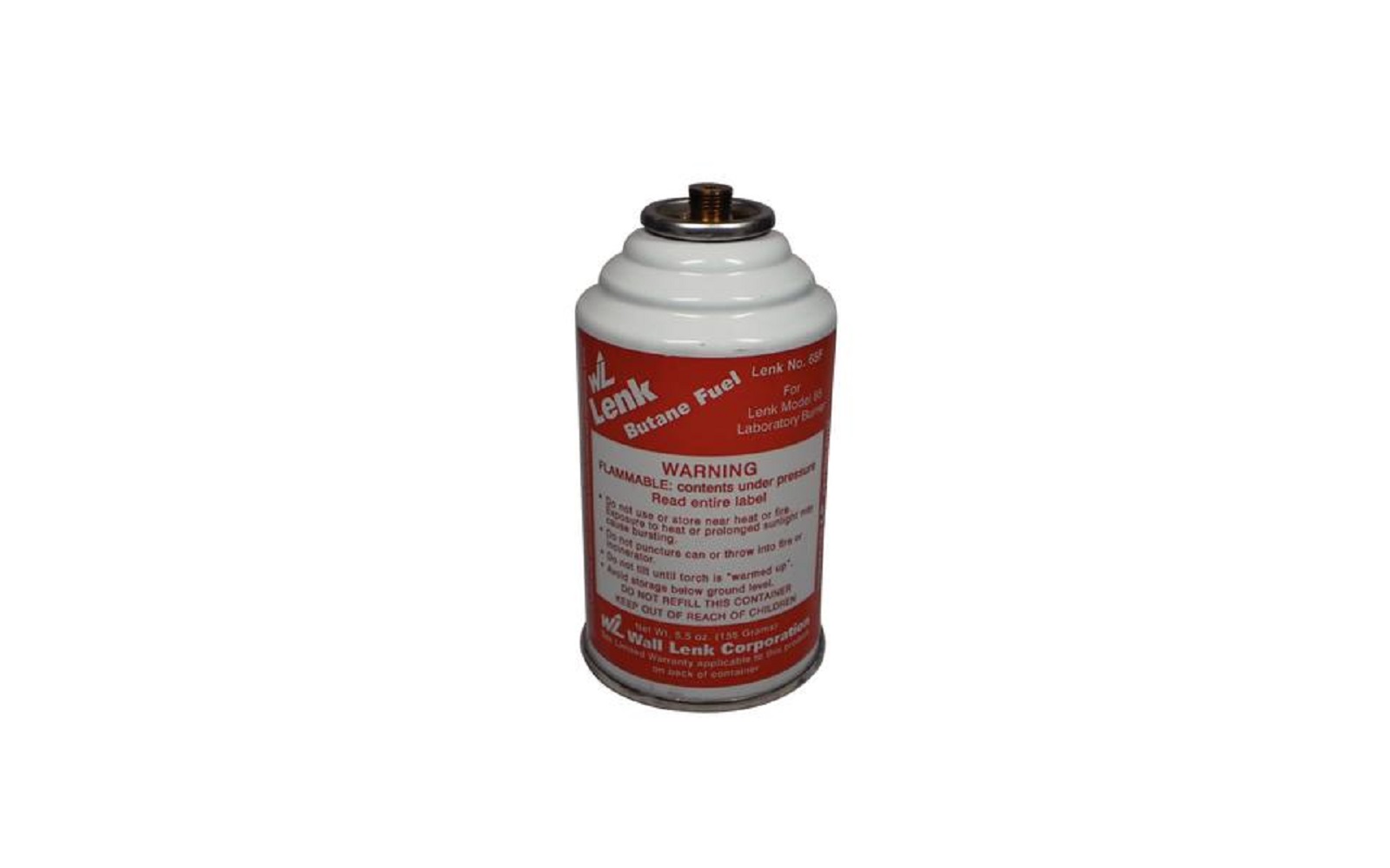 Butane fuel refill for laboratory burner model 65 – 5. 5 oz