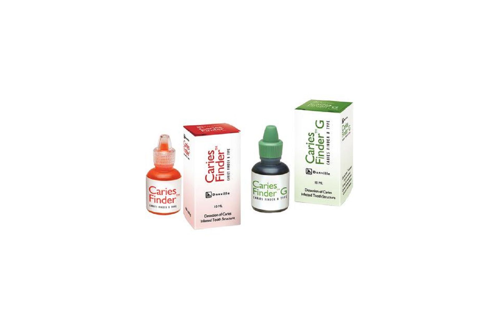 Caries finder™ caries disclosing dye, 10 ml bottle - danville materials