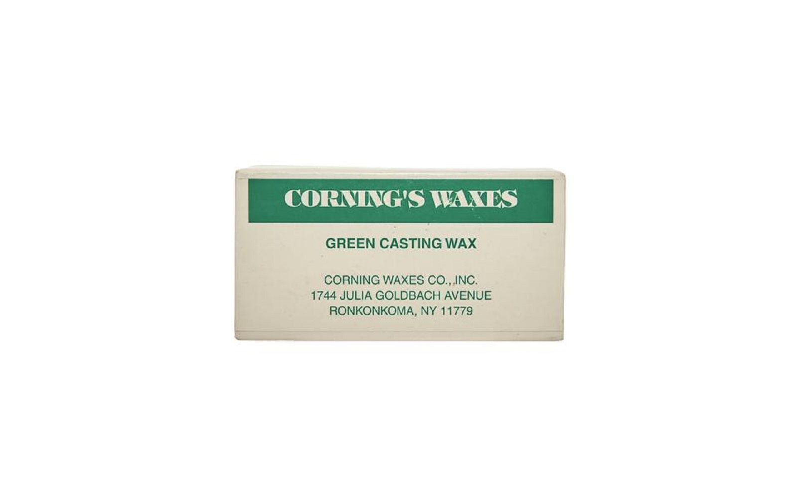 Casting wax sheets, 1 lb box - corning rubber co inc