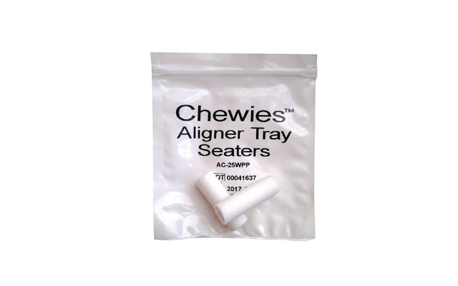 Chewies™ aligner tray seaters, 2/pkg - pink bubblegum