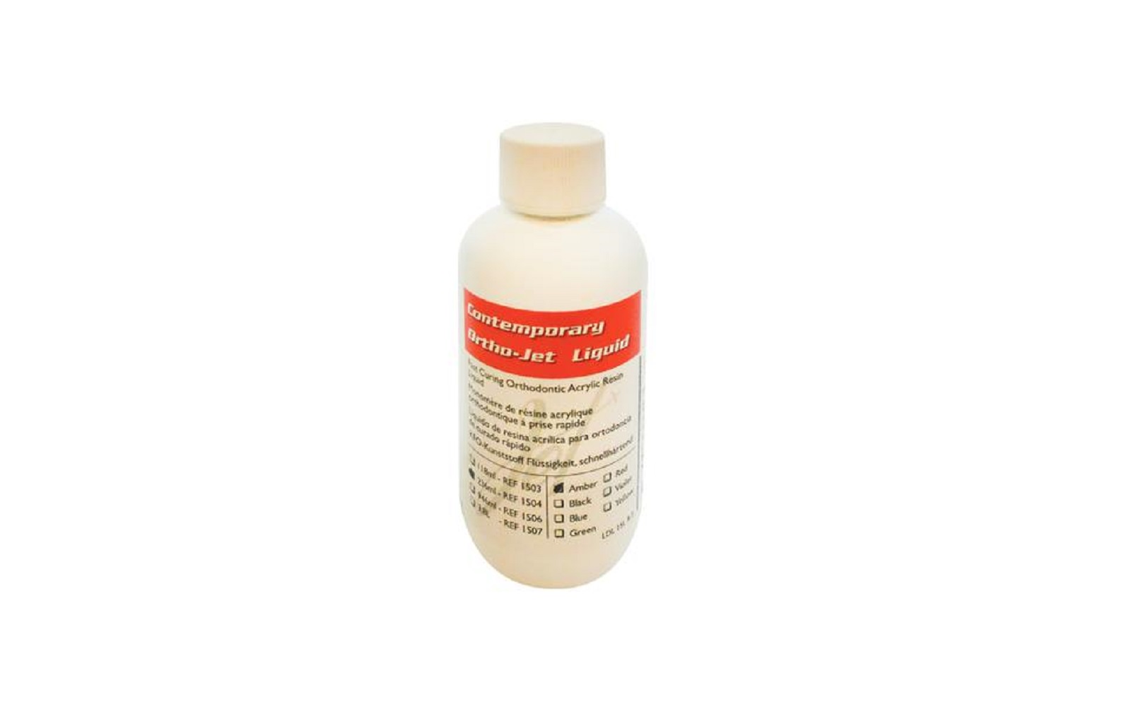 Contemporary ortho-jet – liquid, 8 oz bottle - lang dental manufacturing co inc