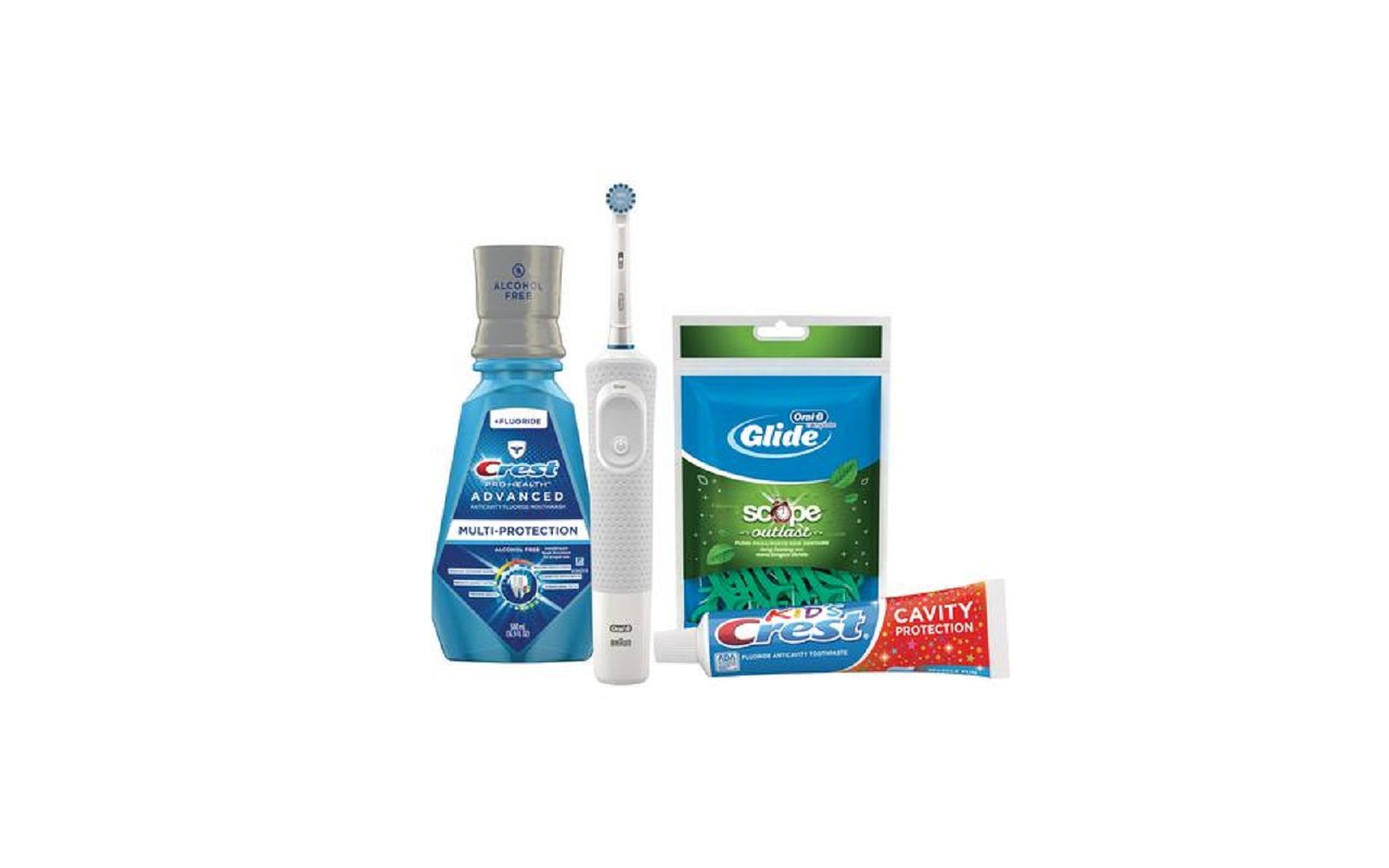 Crest® oral-b® kid’s 6+ electric rechargeable toothbrush bundles