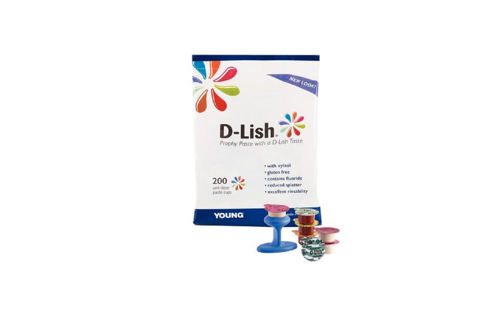 D-lish® prophy paste, 200/pkg - young dental manufacturing