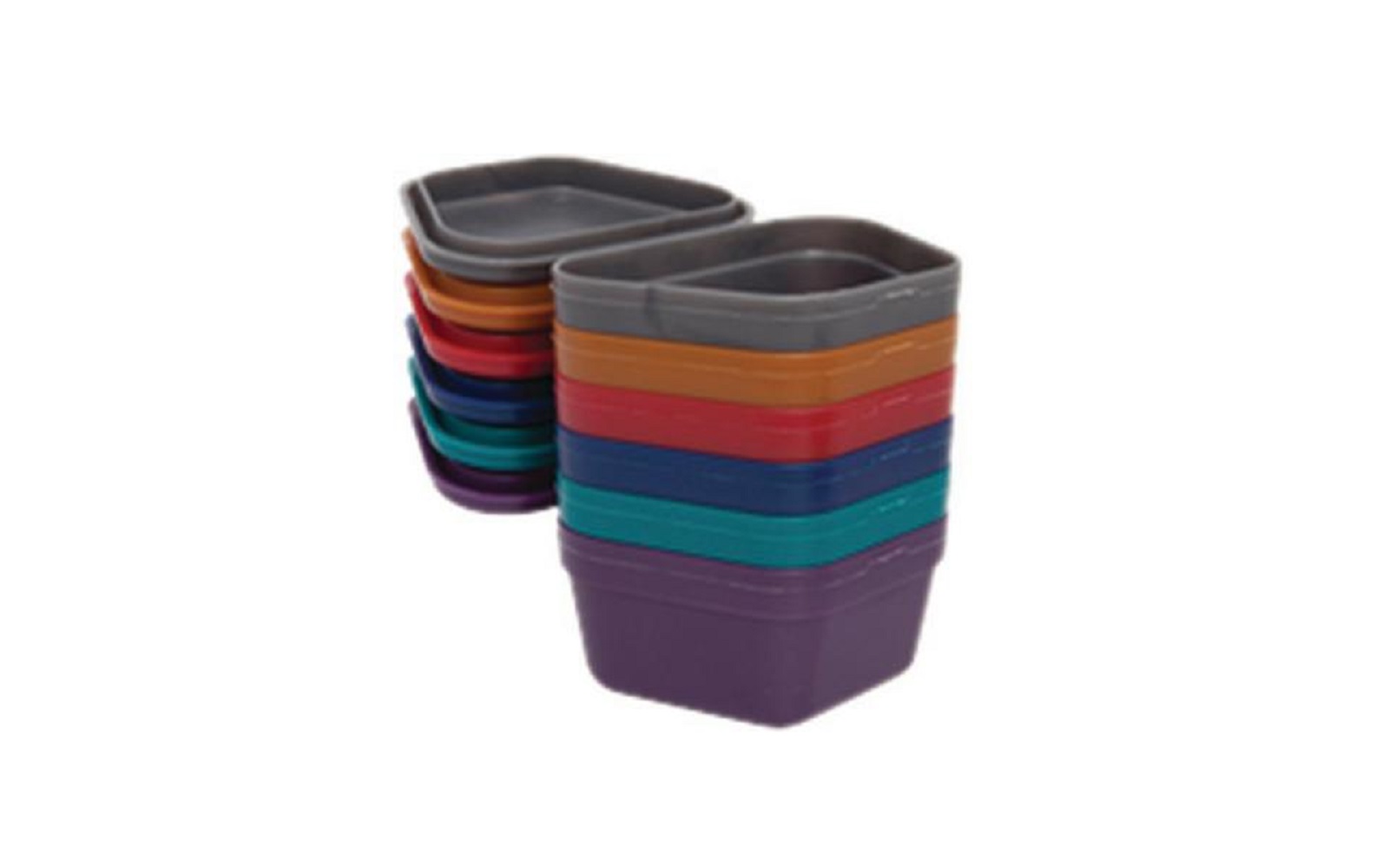 Denture Boxes – Assorted, 3-3/4" Long x 1-3/4" Deep, 12/Pkg