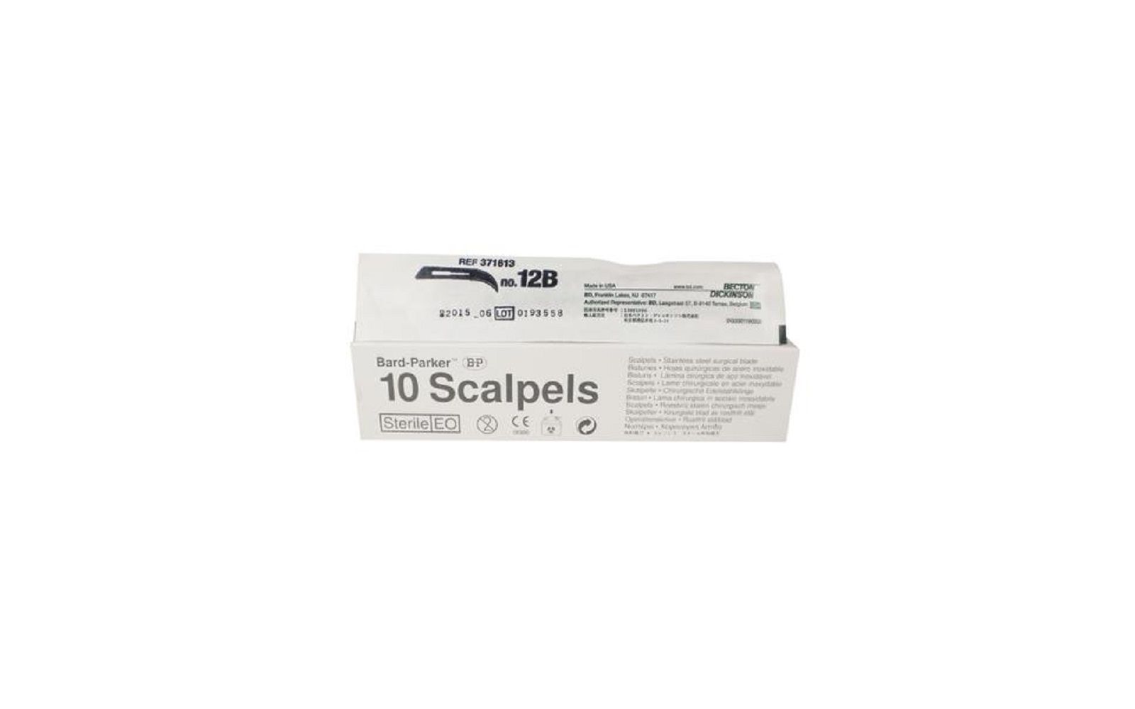 Disposable sterile scalpels – conventional - 12b