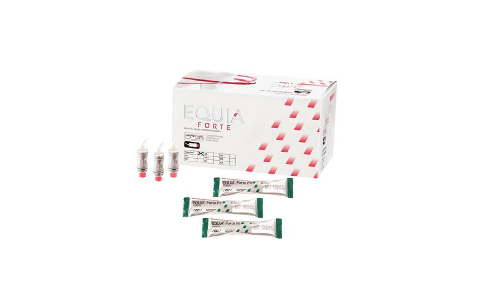 EQUIA® Forte Bulk Fill Restorative System – Refills, 48/Pkg - GC America Inc