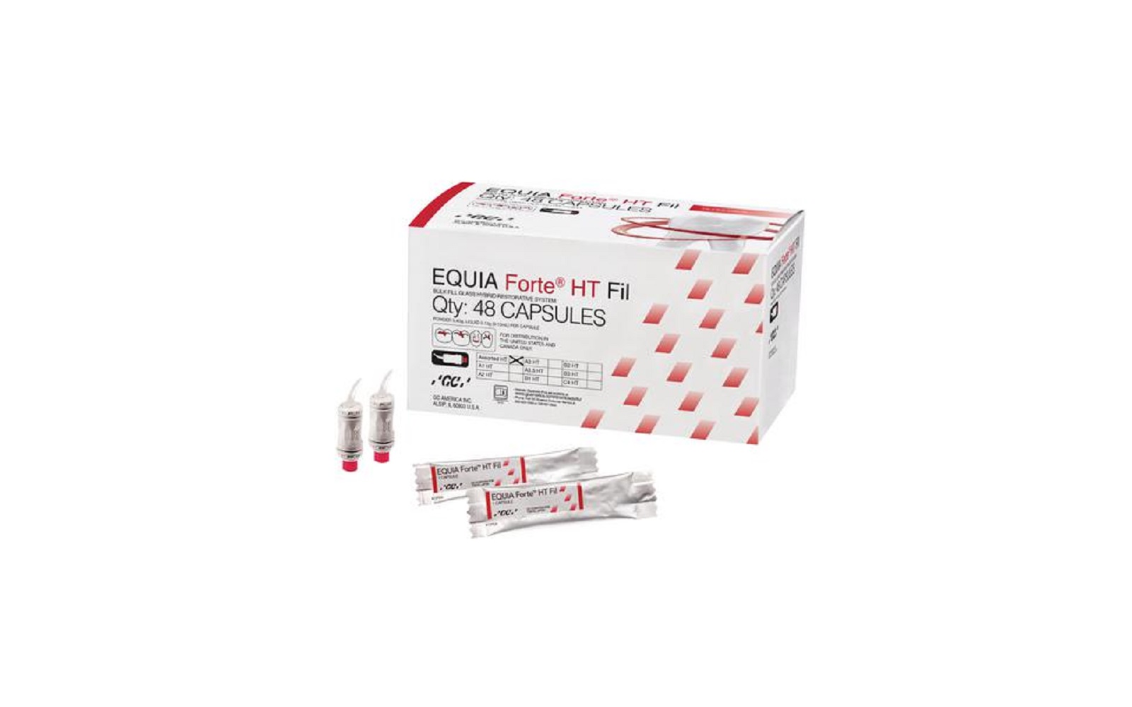 EQUIA Forte® HT Glass Ionomer Restorative Capsule Refill - GC America Inc