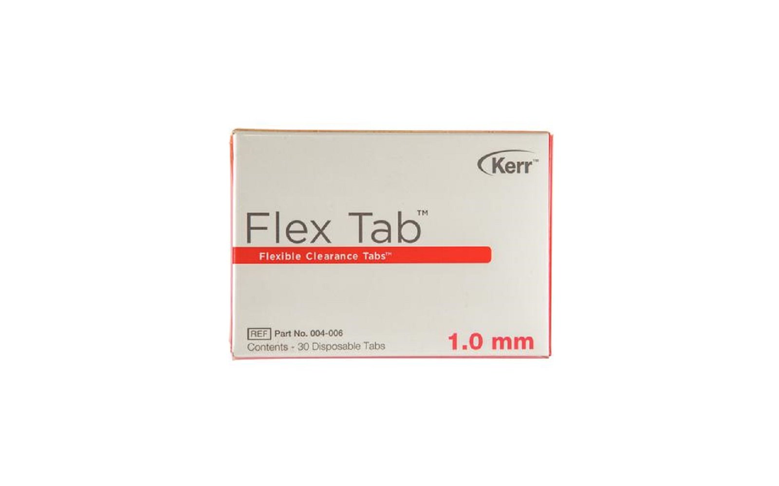 Flex tab™ flexible clearance tabs, 30 tabs/roll - kerr restoratives