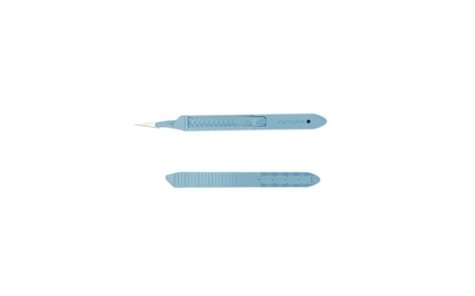 Futura® safety scalpels, 50/box - #11, blue