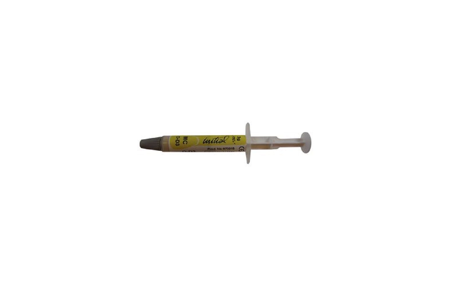 Gc initial™ metal ceramics – mc opaque paste, 3 g syringe refills - gc america inc