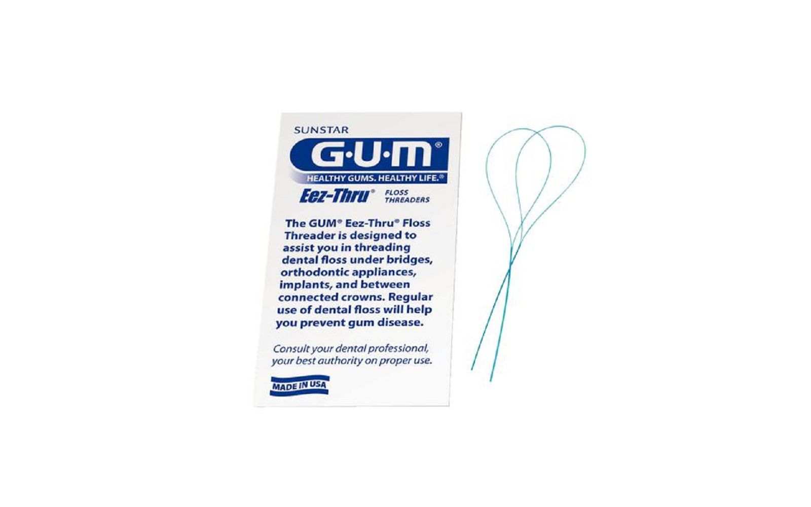 Gum® eez-thru® floss threaders