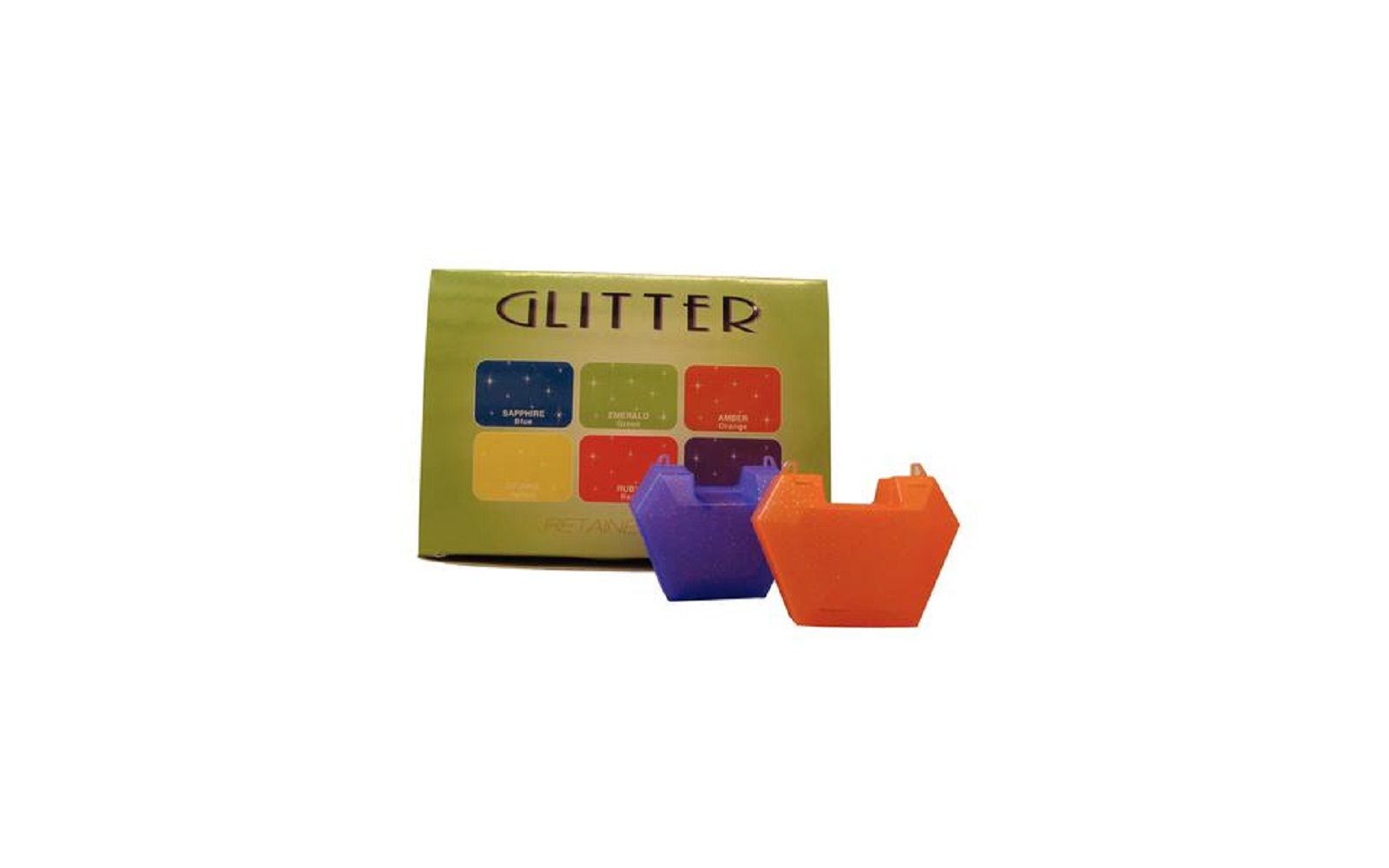 Glitter™ premium retainer box, assorted