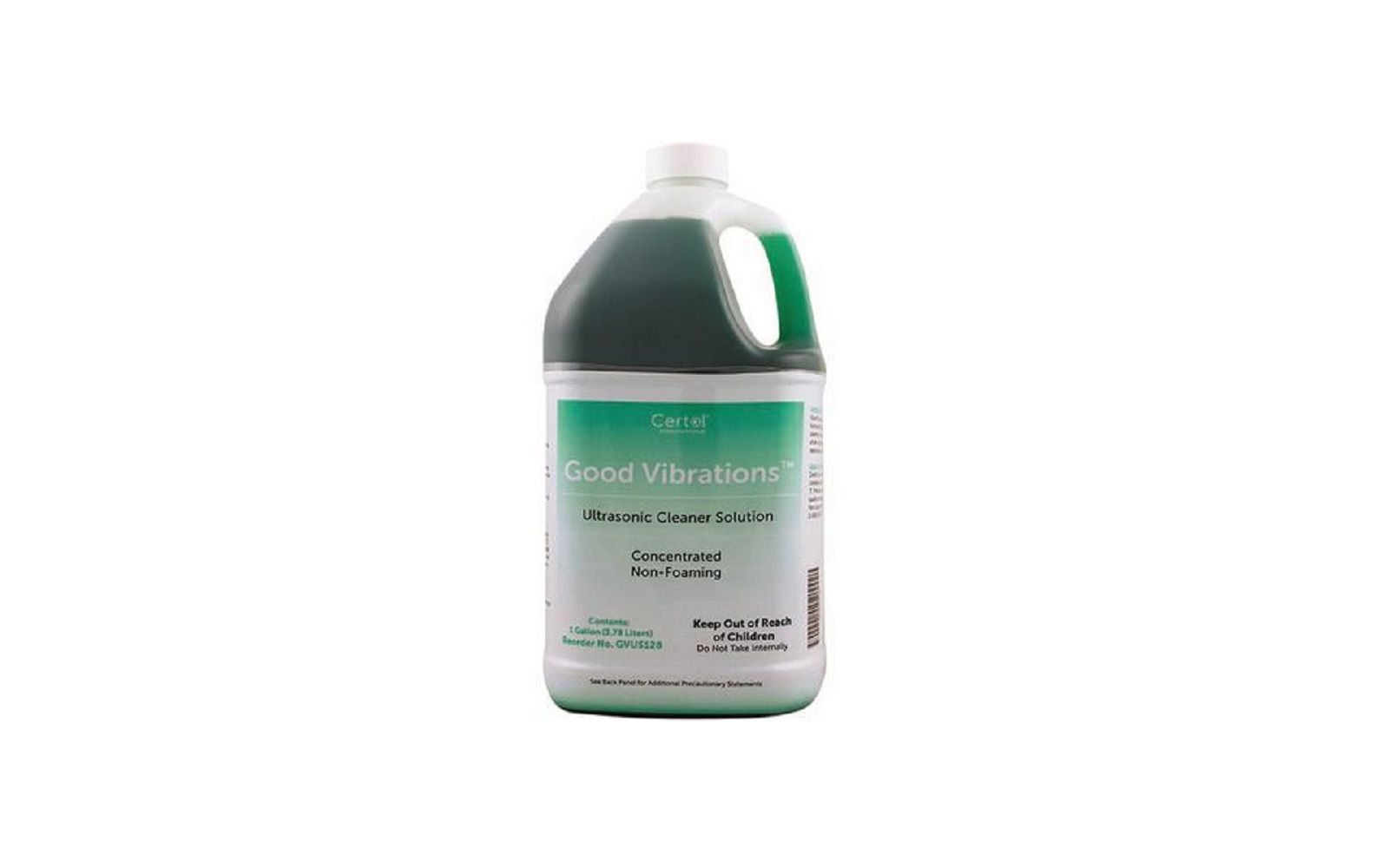Good vibrations™ ultrasonic cleaner solution - 1 gallon pump bottle, 1/pkg