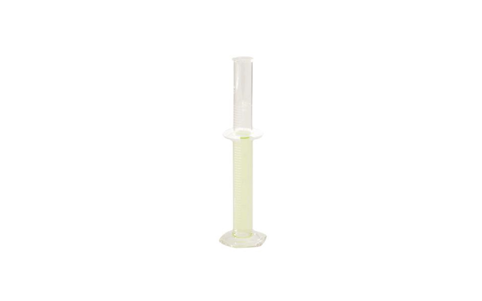 Graduated plastic cylinder, 100 ml