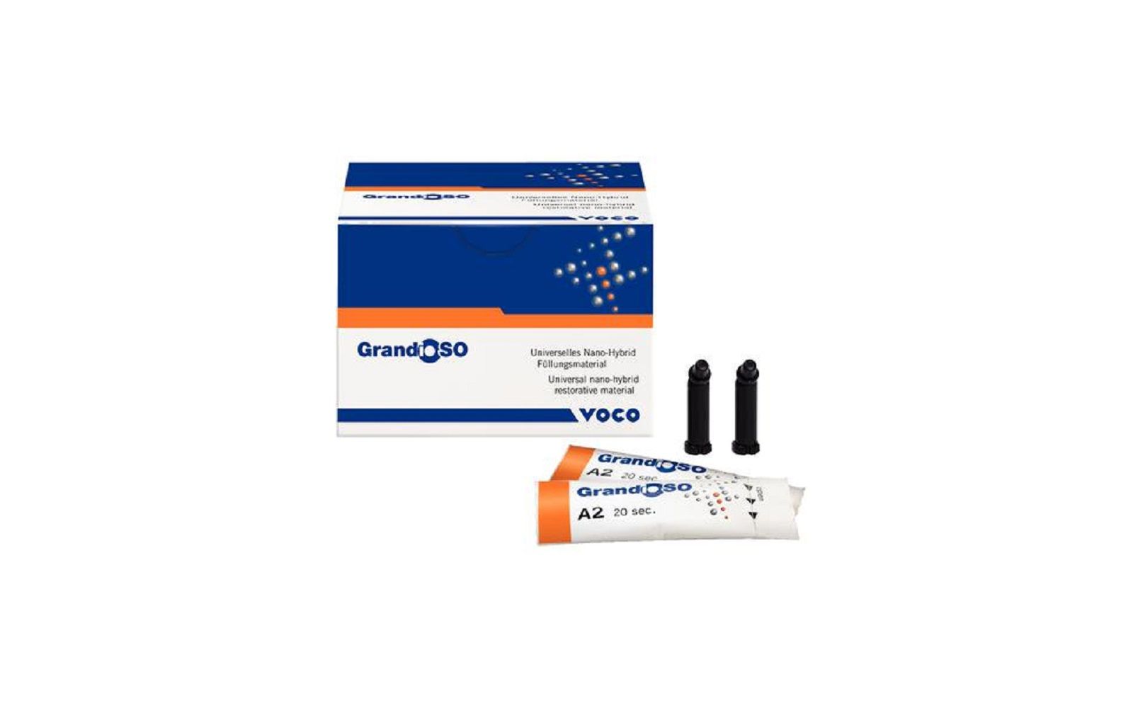 Grandio® so universal nanohybrid restorative – 0. 25 g capsule refill, 16/pkg - voco