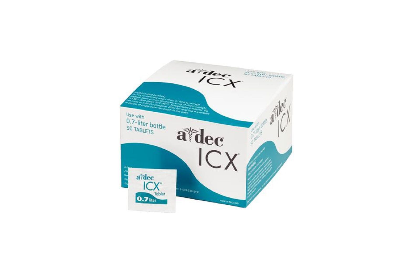 Icx™ tablet waterline treatment, 50/pkg - for cascade and performer, 0. 7 liter