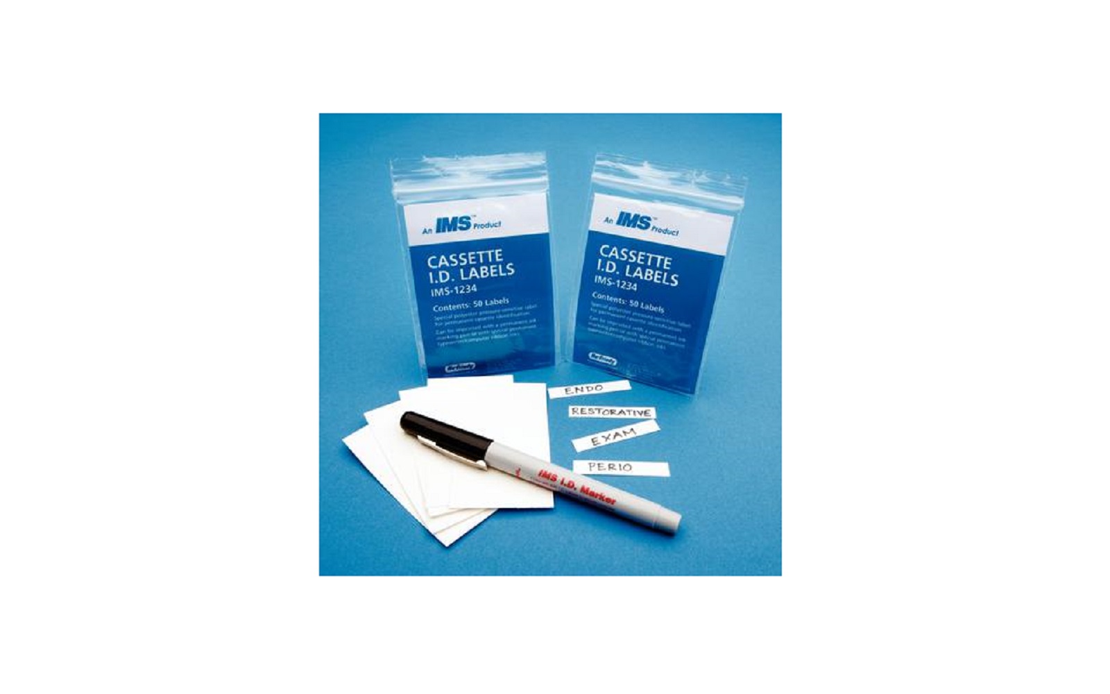 IMS® Cassette I.D. Labels – 50/Pkg