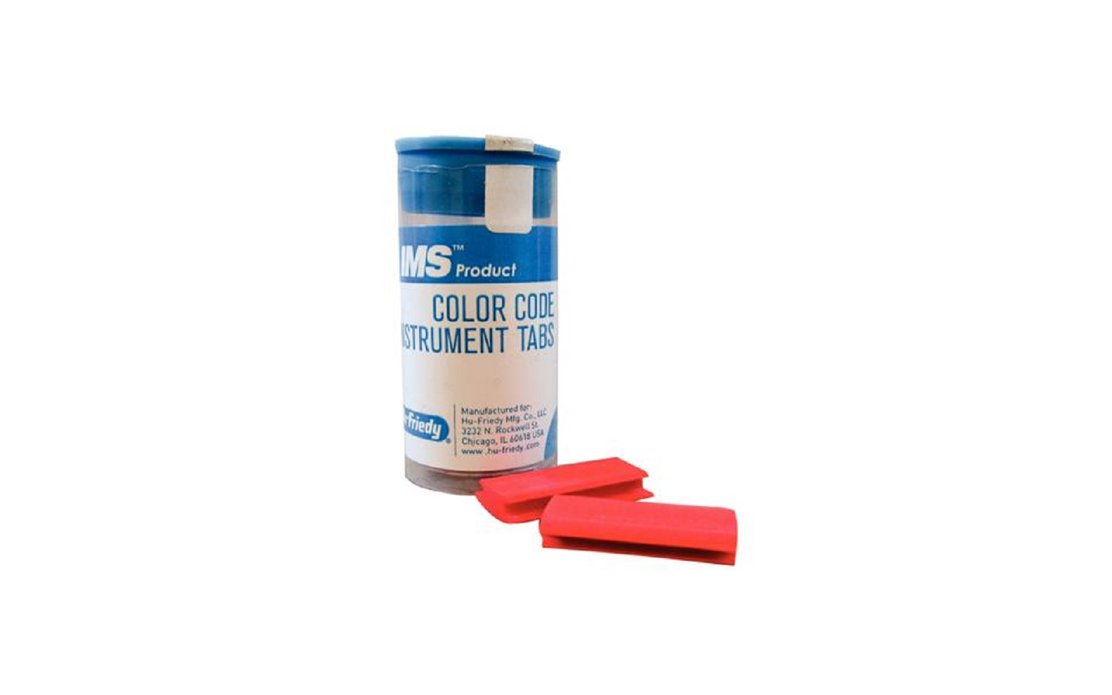 IMS® Color Tabs, 5/Pkg - Red