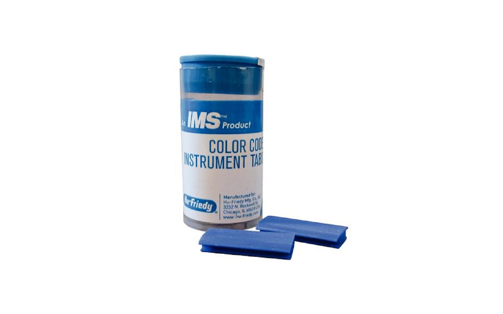 Ims® color tabs, 5/pkg - blue