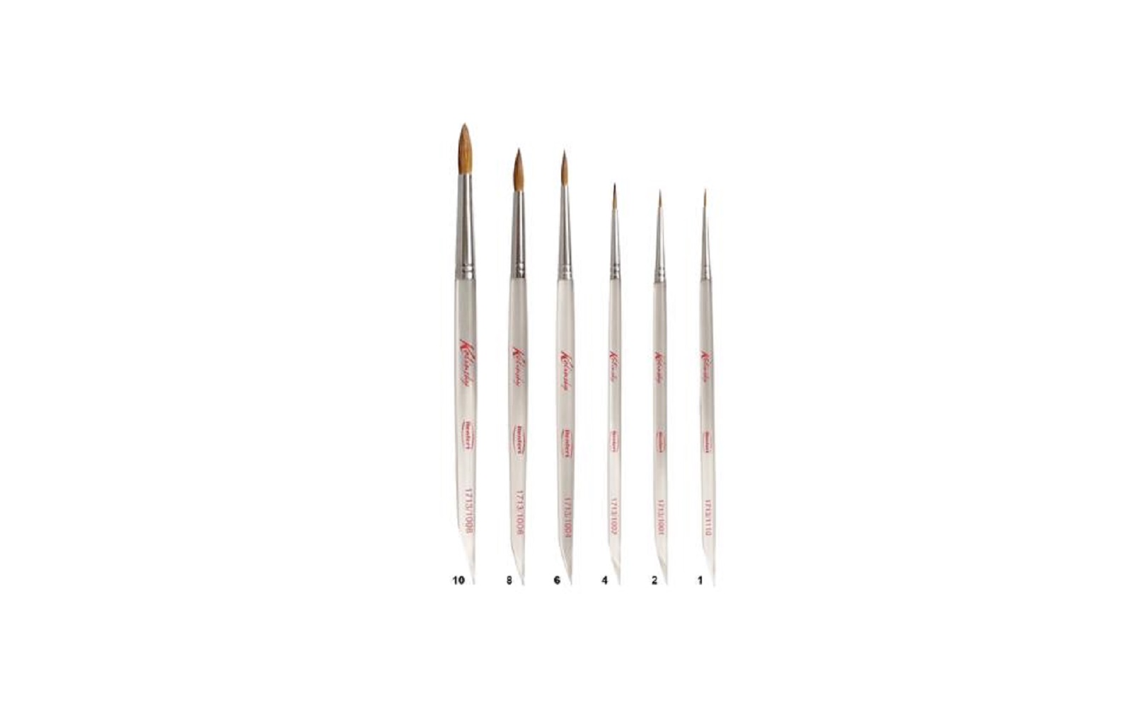 Kolinsky brushes, 2/pkg - renfert dental corp