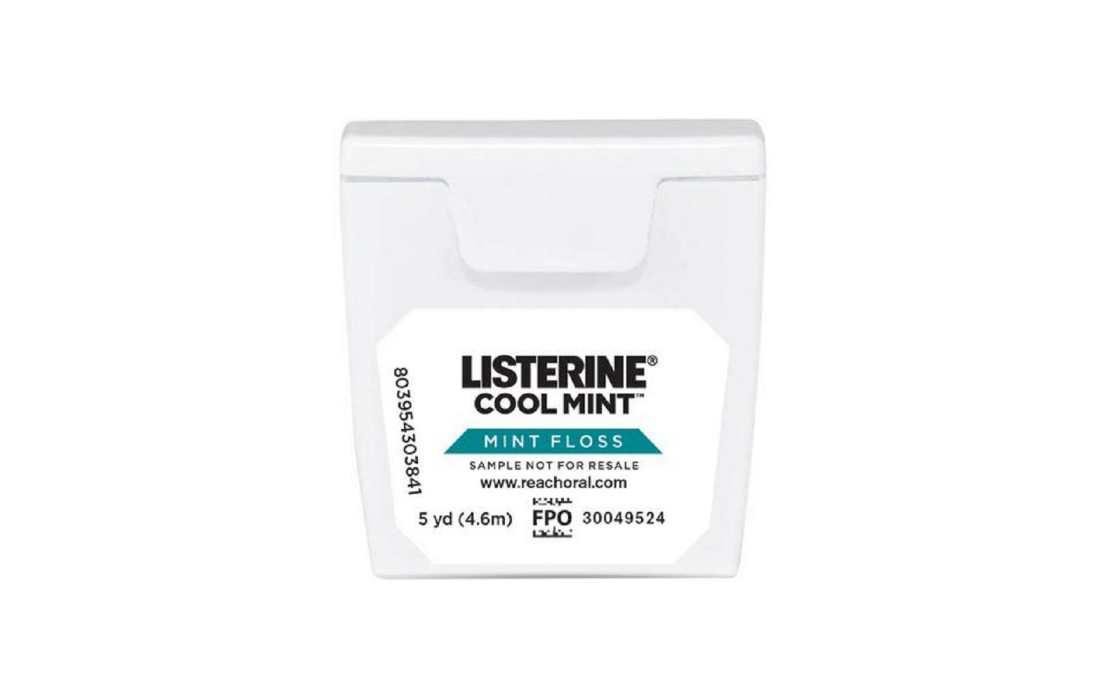 Listerine® Dental Floss – Cool Mint, 5 yd, 144/Pkg