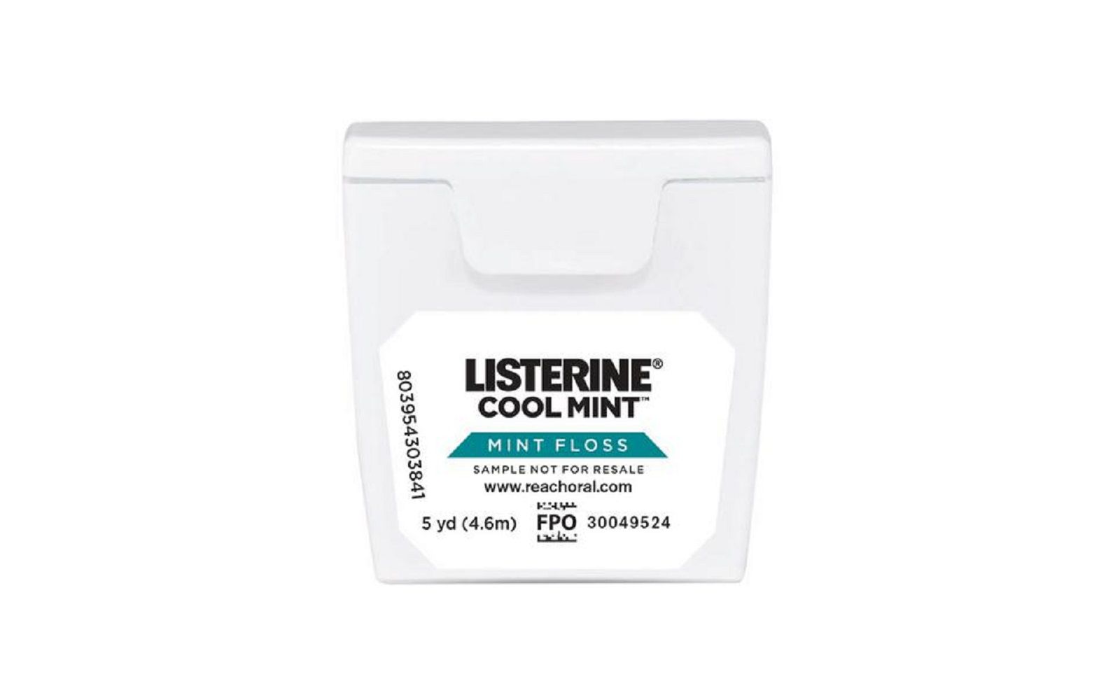 Listerine® dental floss – cool mint, 5 yd, 144/pkg