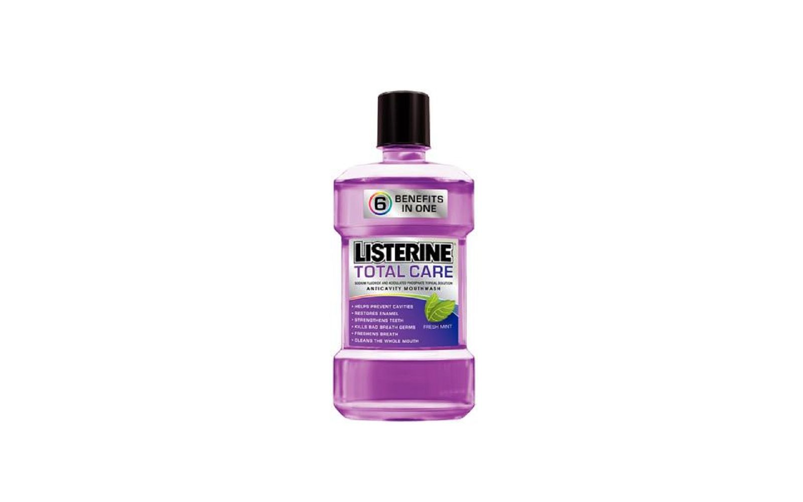 Listerine® total care anticavity mouthwash - johnson & johnson