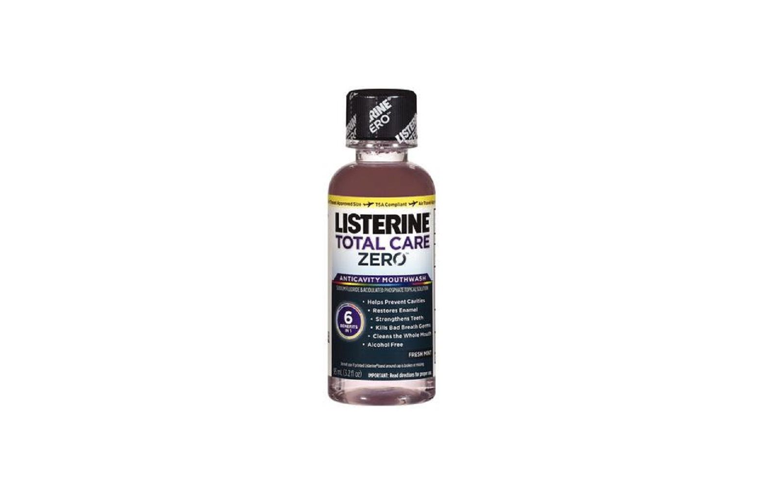 Listerine® total care zero™ anticavity mouthwash - johnson & johnson