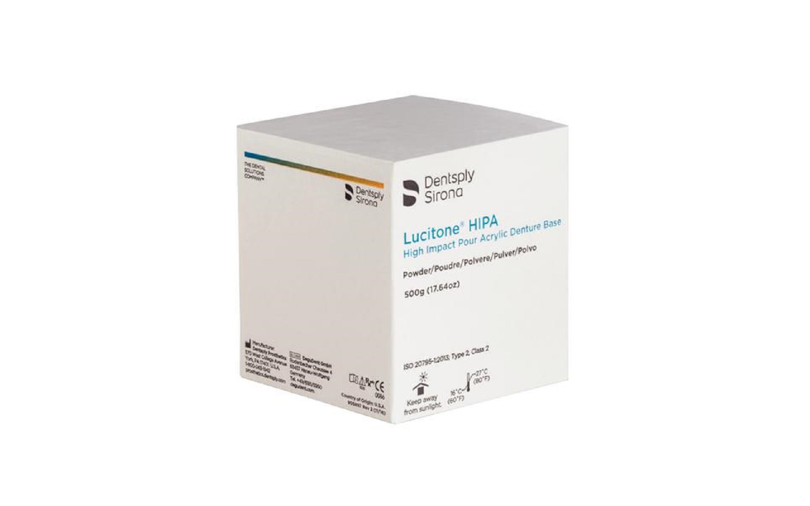 Lucitone® hipa denture base powder  - dentsply intl