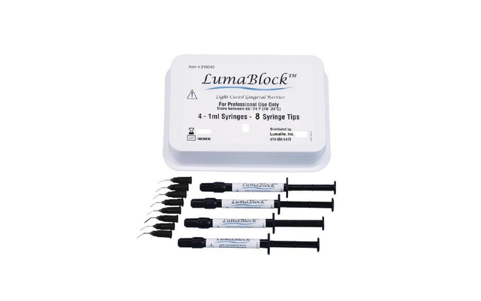 Lumablock™ 4 patient gingival barrier kit