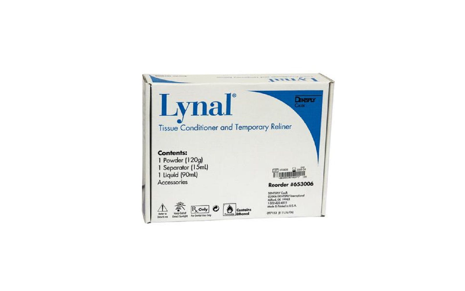Lynal® tissue conditioner and temporary reliner kit