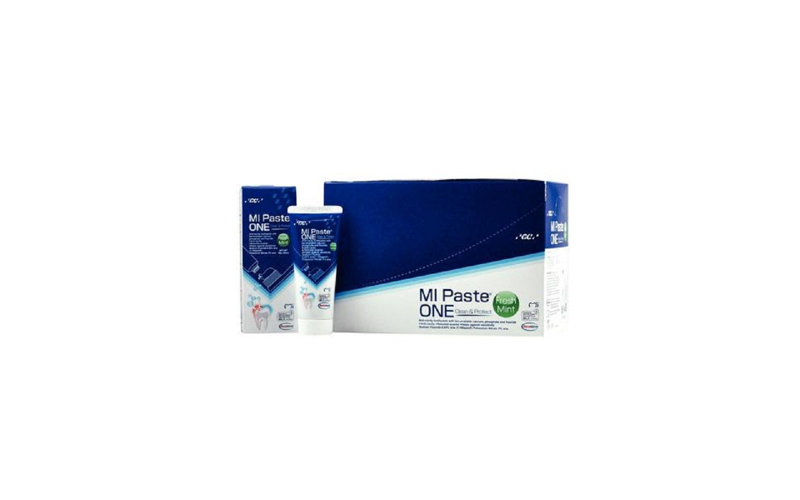Mi paste® one toothpaste – fresh mint, 10/pkg