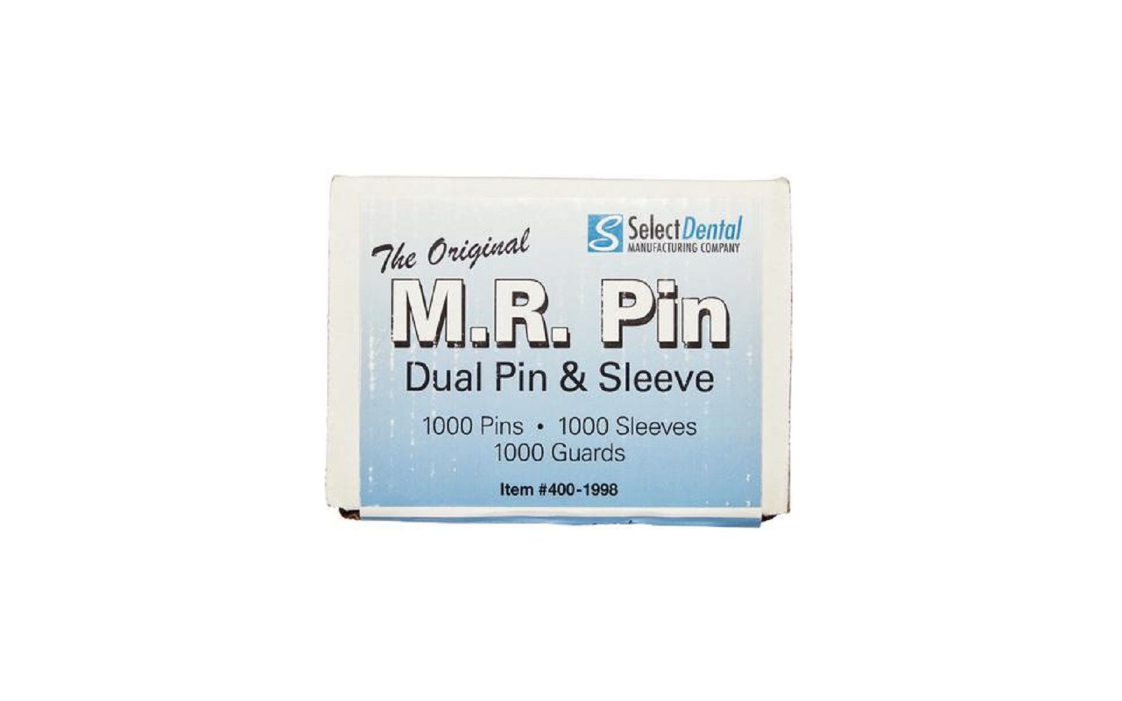 Mr dual pin and sleeve, 1000/pkg