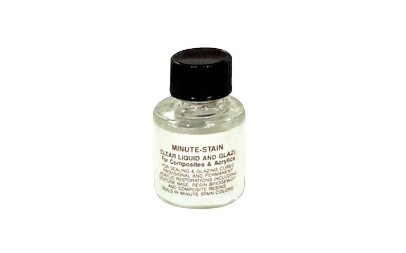 Minute stain clear liquid glaze, 1/2 oz (12 cc) bottle
