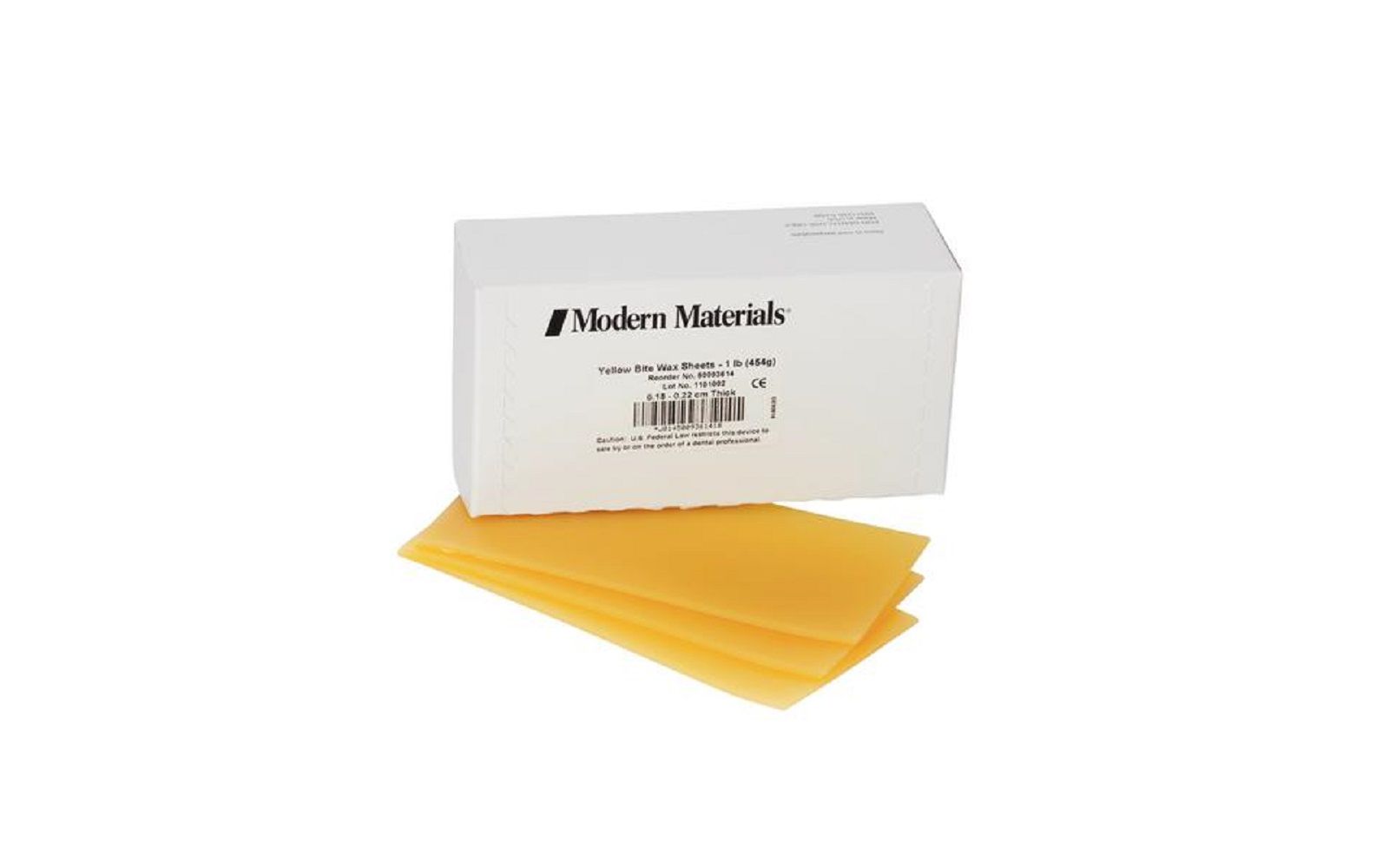 Modern materials® yellow bite wax - kulzer